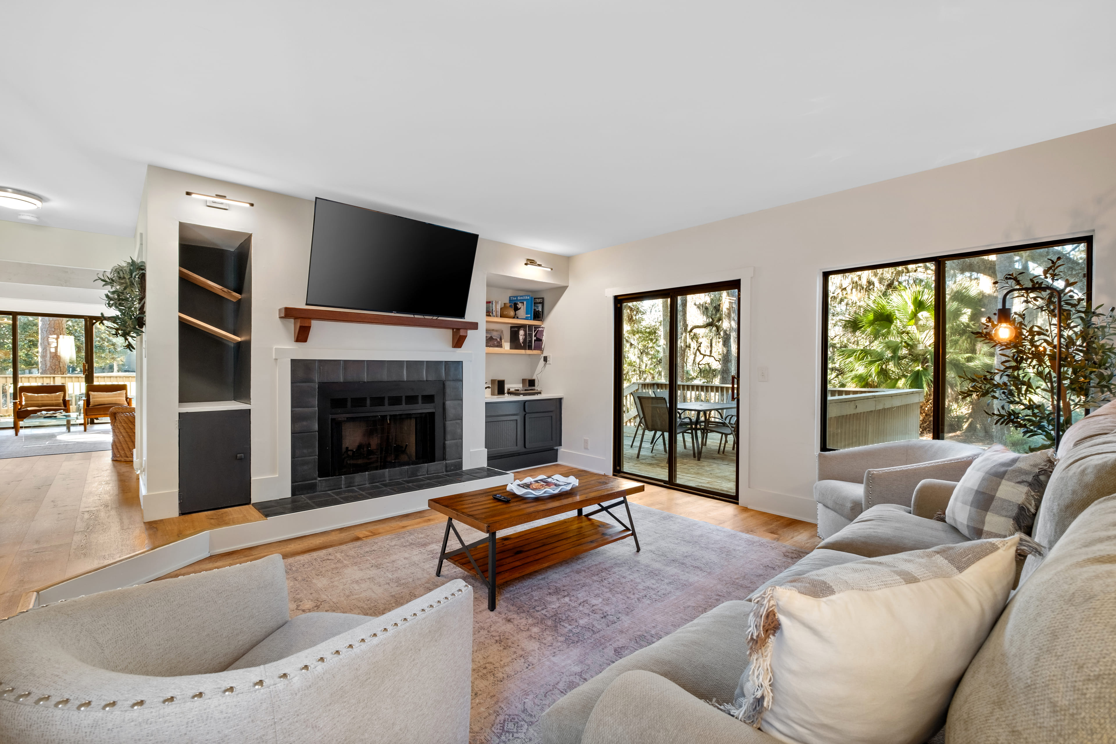 Five Flat Screen TVs